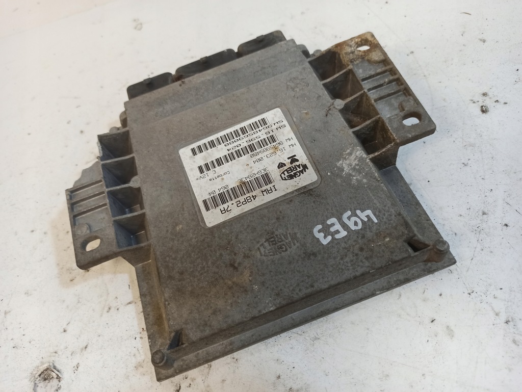 фото №8, Peugeot 206 1.1 8v блок управления двигателя 9645989480 9648569080