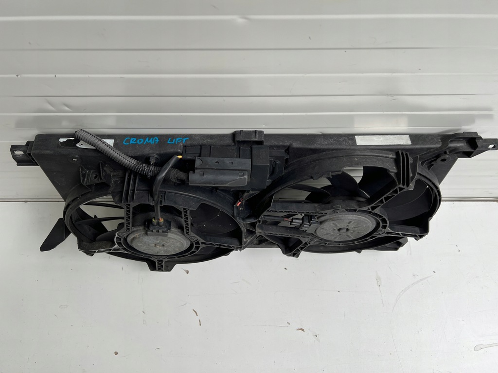 фото №6, Вентилятор радиатора корпус вентилятора fiat croma ii 2 lift