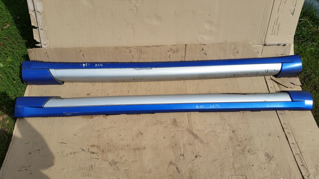 фото №1, Накладки пороговые suzuki swift sport ms design p/l