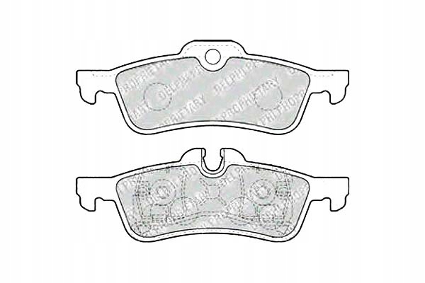 фото №2, Гальмівні колодки гальмівні lincoln continental mini r50 r53