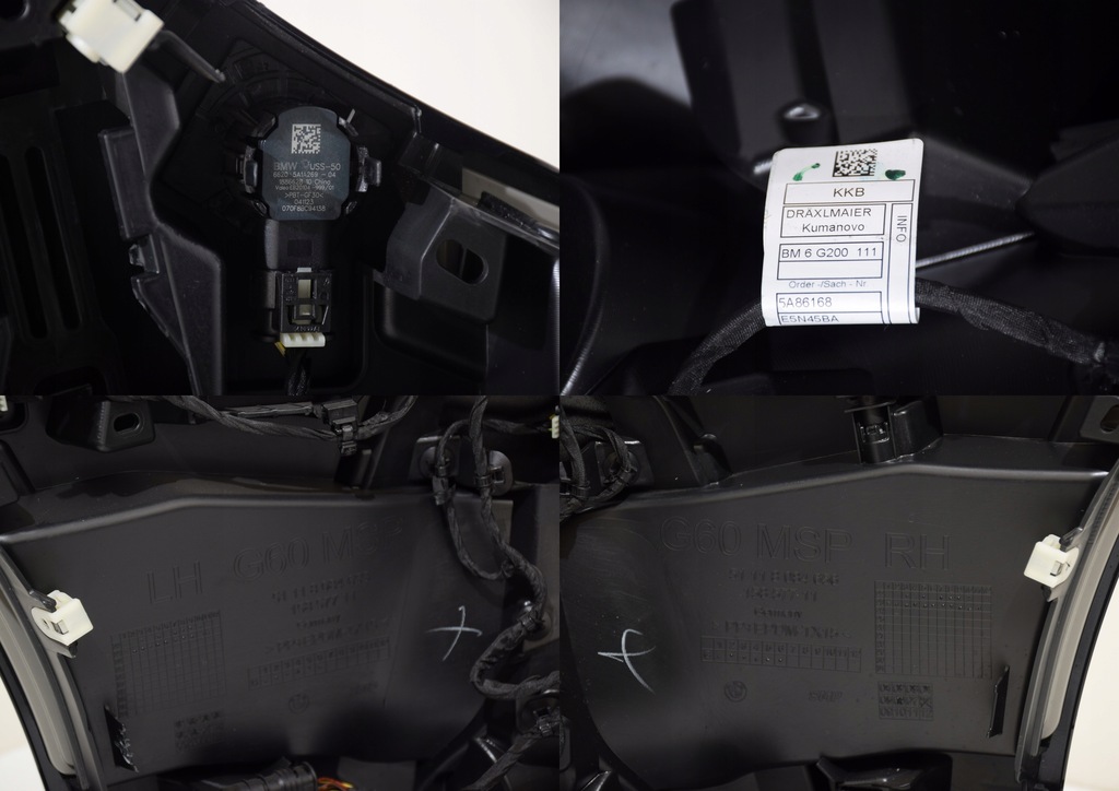 фото №16, Bmw 5 g60 g61 бампер перед m-pakiet usa 6 pdc carbonschwarz 416