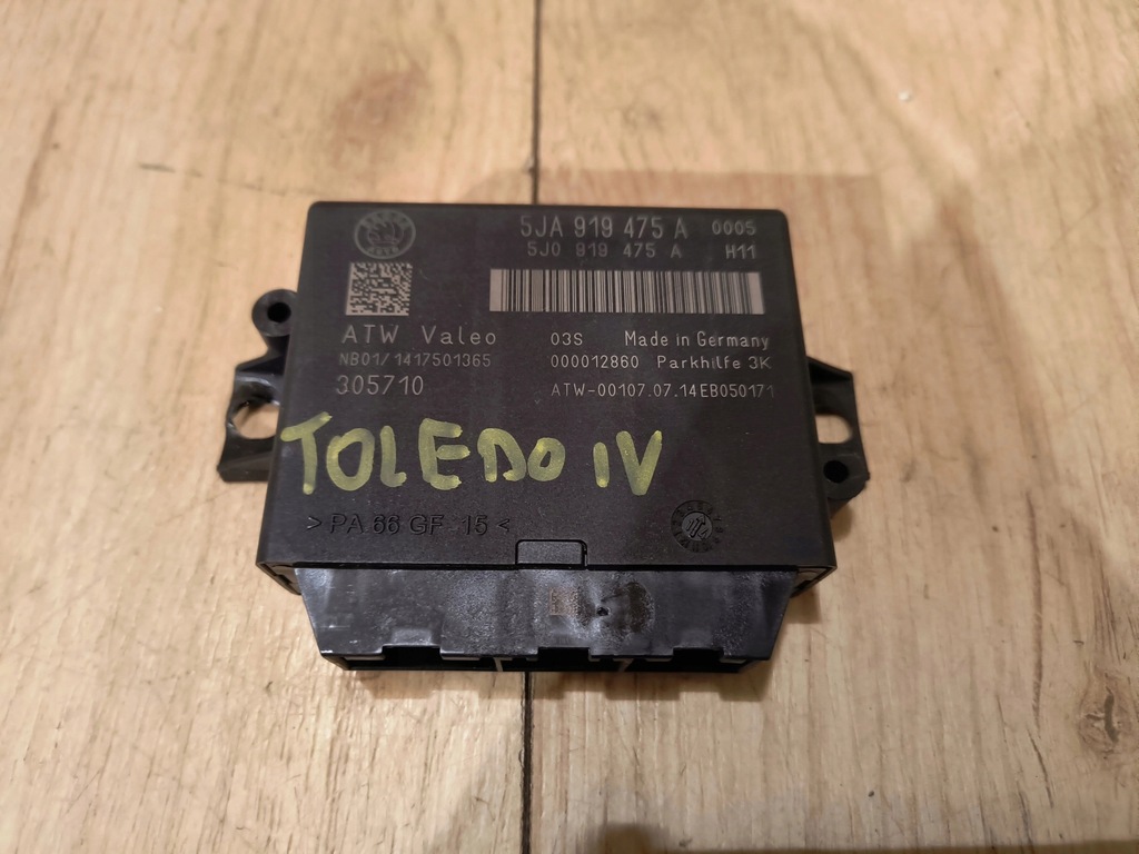 фото №1, Модуль pdc 5ja919475a seat toledo iv 2014 rok