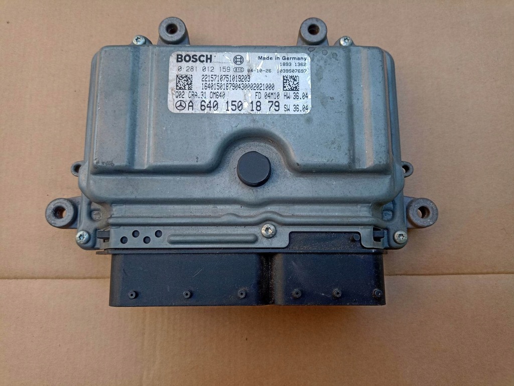 фото №1, Бортовий комп'ютер блок керування mercedes a klasa w169 2.0cdi