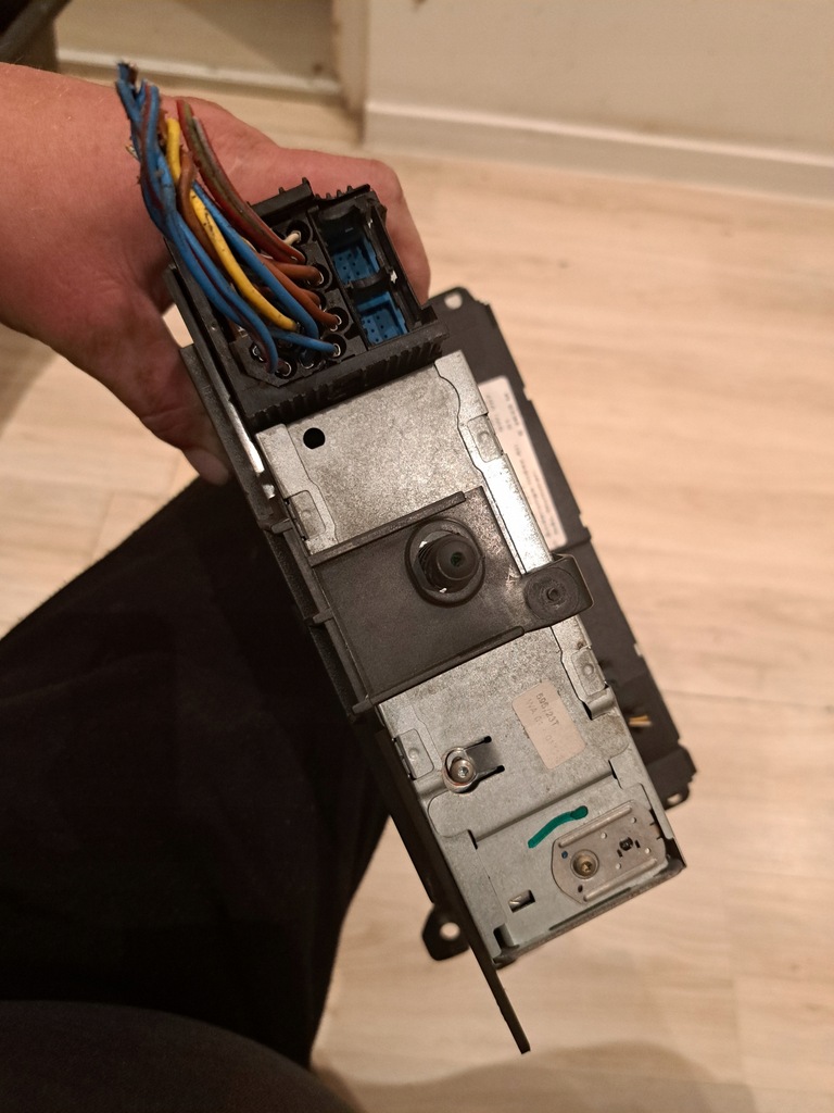 фото №6, Bmw 3 e46 радіо заводський reverse касета + панель обдув + рамка