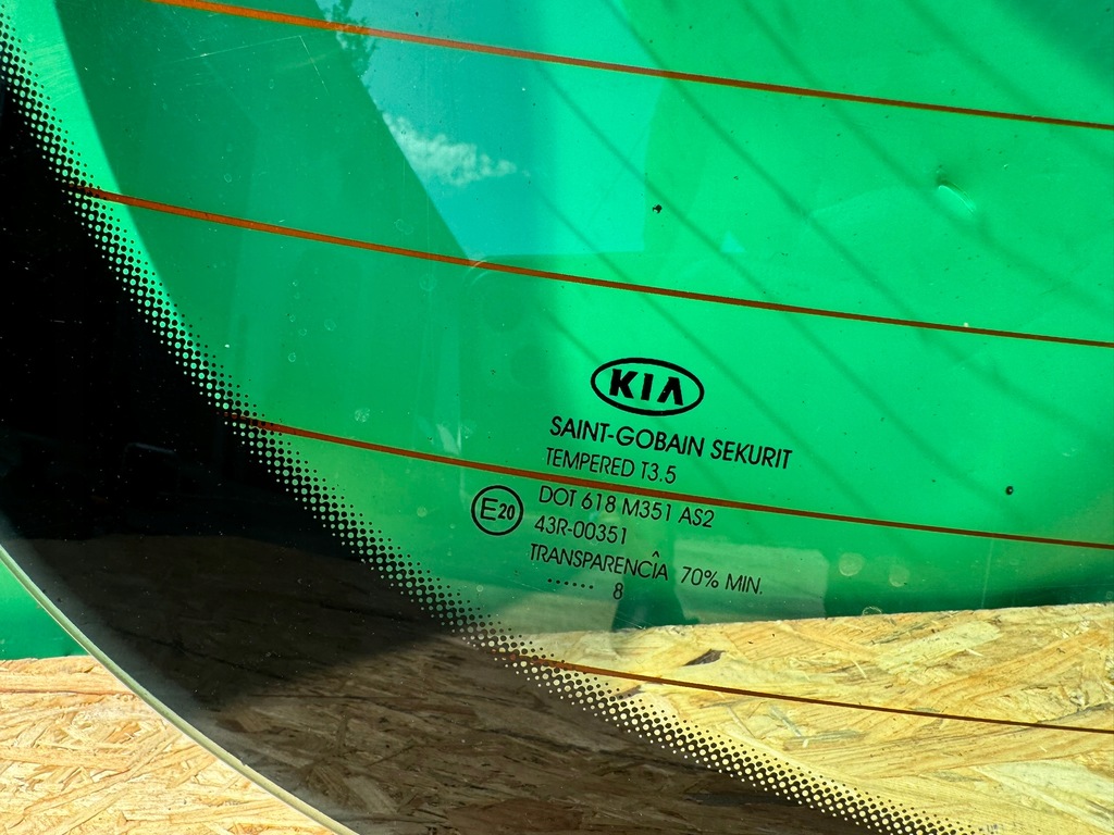 фото №8, Скло задня задня кришки задній kia pro ceed i 1 07- 2008r.