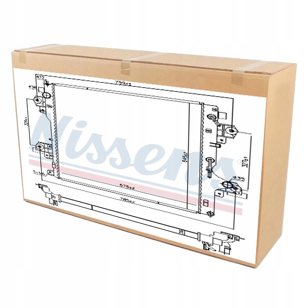 фото №1, Радиатор двигателя do toyota land cruiser prado 2.8