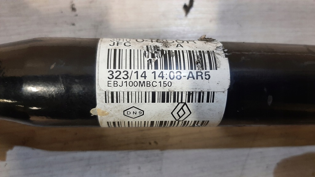 фото №6, Приводной вал правая renault espace 391004850r