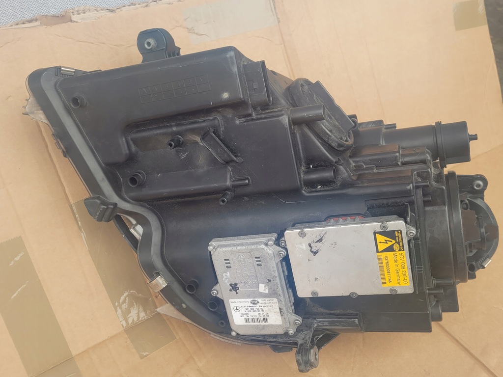 фото №8, Mercedes cls w219 лампи bi ксенон поворотні 2 x модуль