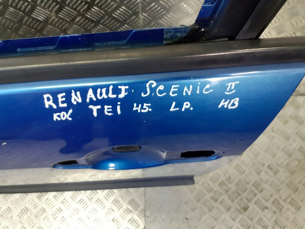 фото №3, Двері лівий перед renault scenic ii tei45