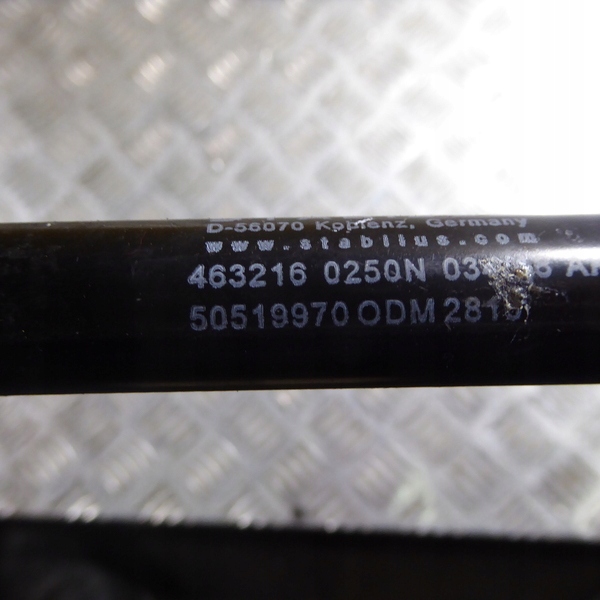 фото №3, Alfa romeo giulietta амортизатор капот 50519970