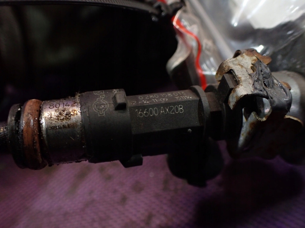 фото №6, Nissan micra k12 07-10 lift 1.2 80km молдинг впрыскная 0280158013