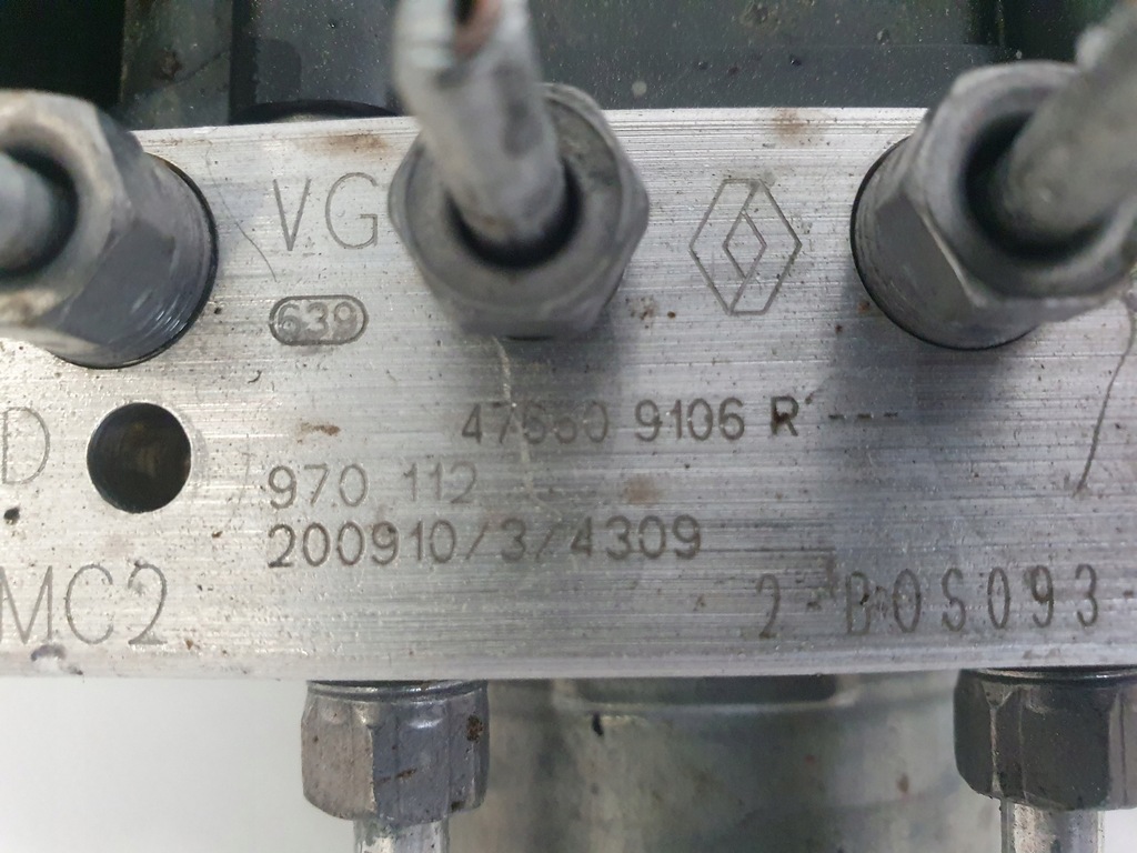 фото №4, Насос abs тормозная renault captur ii 19-