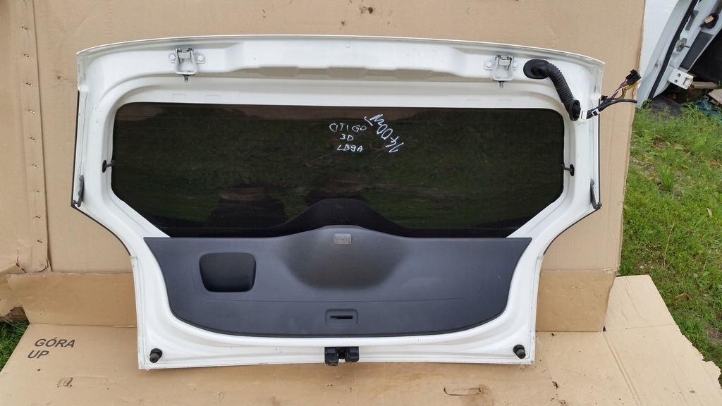 фото №8, Крышка багажника багажника задняя skoda citigo 3d lb9a