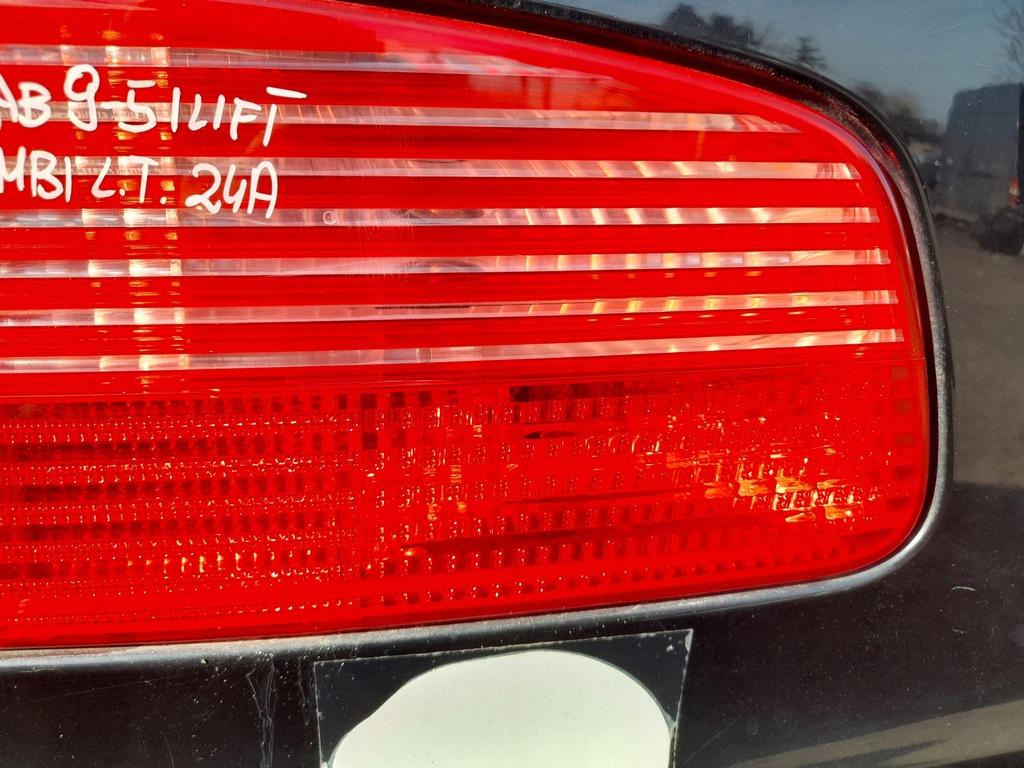 фото №5, Saab 9-5 i lift лампа лівий задня ліва задня кришка багажника з кришки w кришка kombi