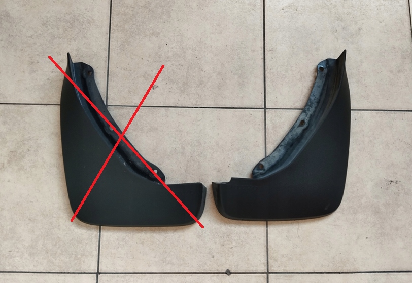 фото №1, Volvo xc90 ii 2015- брызговик правый задняя 31664102