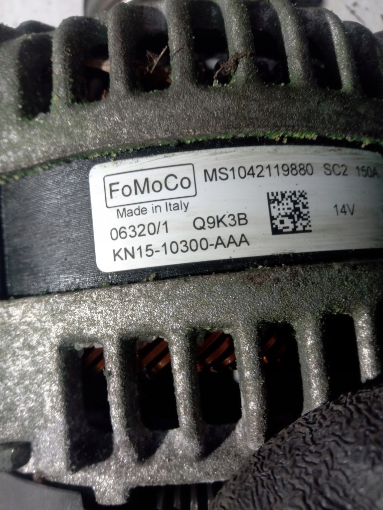 фото №4, Ford ecosport lift генератор kn15-10300-aaa 1.0