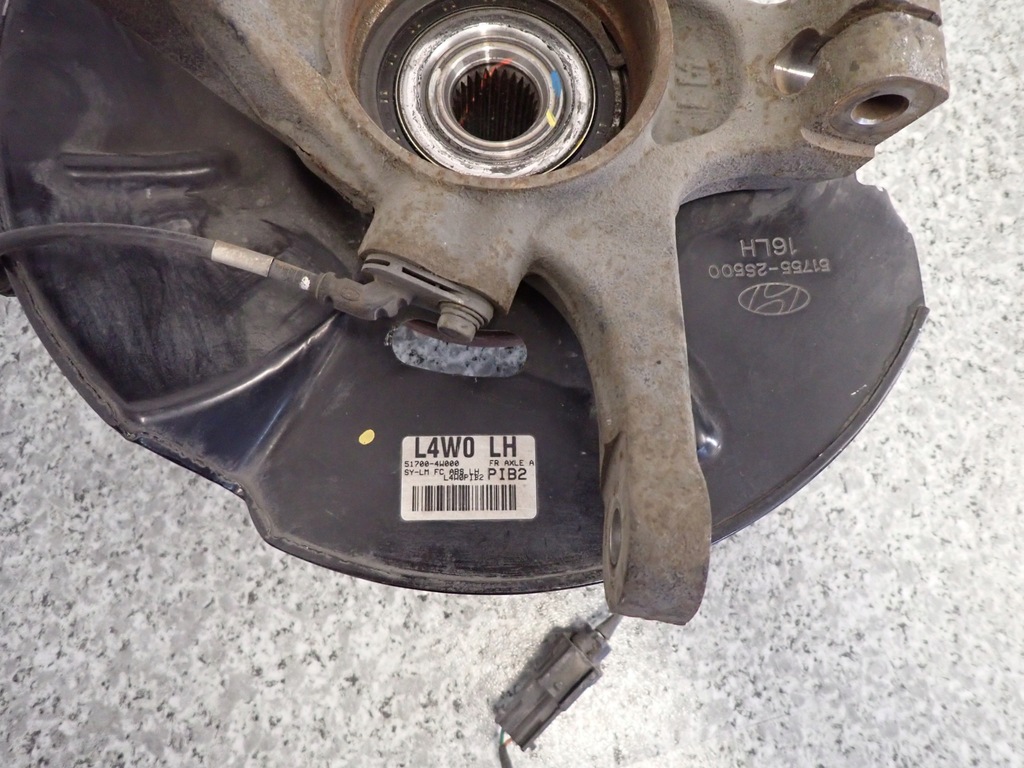 фото №5, Hyundai ix35 поворотний кулак передня ліва привід wodorowy 51700-4w000