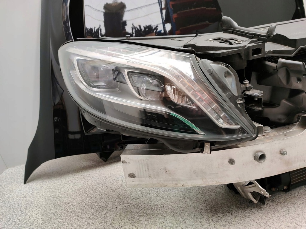 фото №10, Mercedes w222 222 amg бампер pas лампы ils капот крылья радиатор