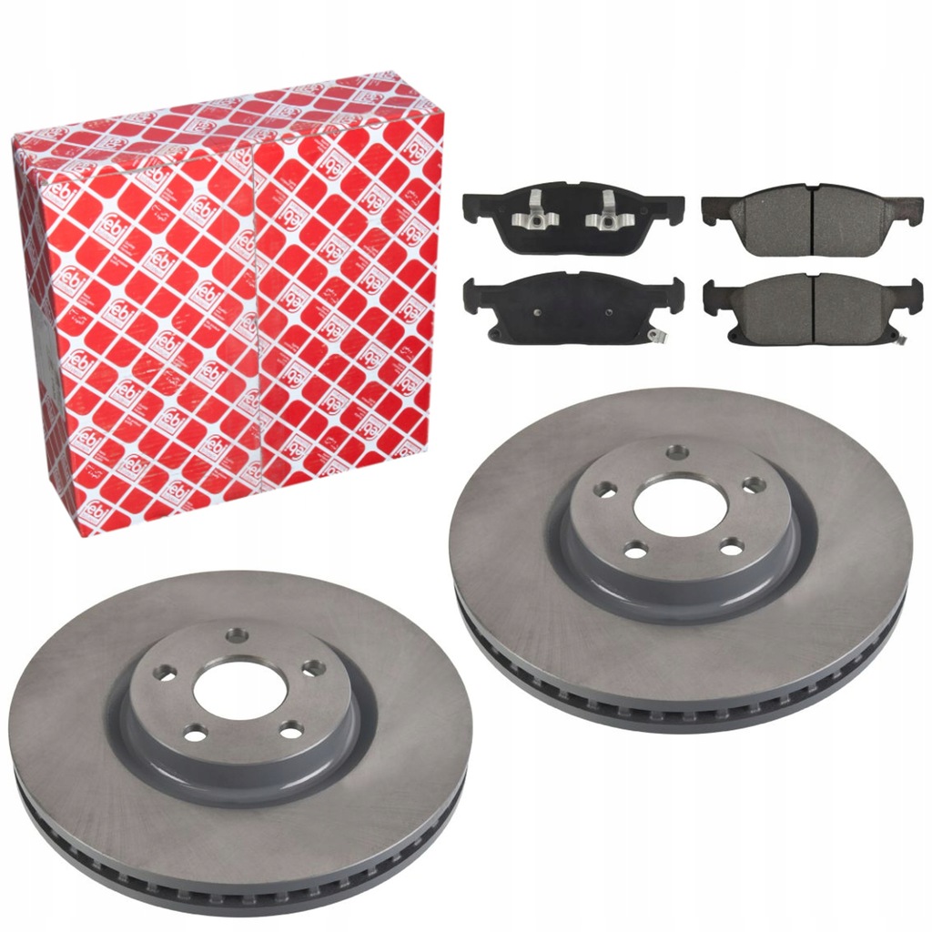 фото №1, Febi тормозные диски+ тормозные колодки перед do ford galaxy mk3 s-max