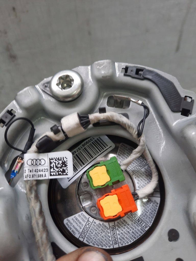 фото №8, Подушка керма подушка безпеки audi q7 4l 4 важеля