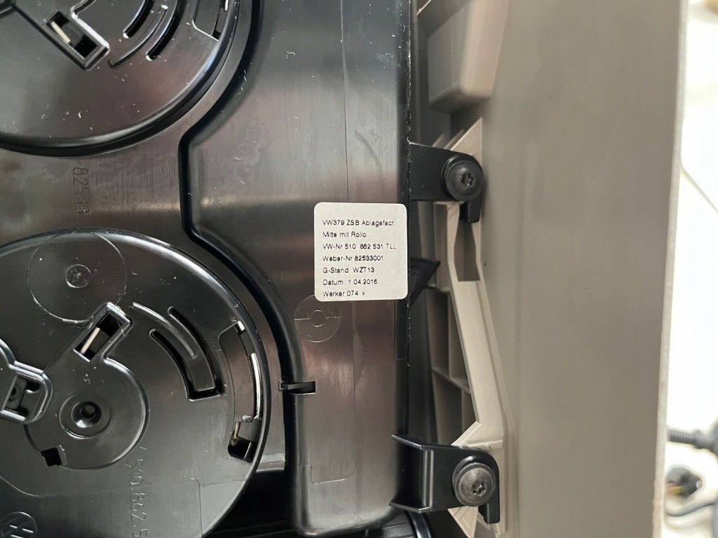 фото №7, Vw golf sportsvan туннель подлокотник 510864207 zai 517863241c 510864207zai