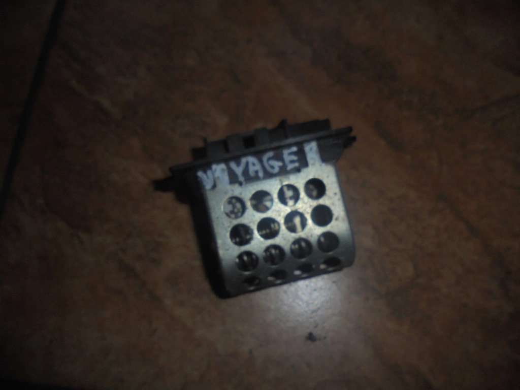 фото №1, Резистор резистор вентилятор voyager stratus