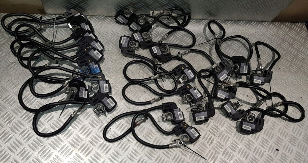 Bmw 5 e60 lci e61 рестайлинг  клемма минус шланг ibs минусовая аккумулятор 9164348 Доставка