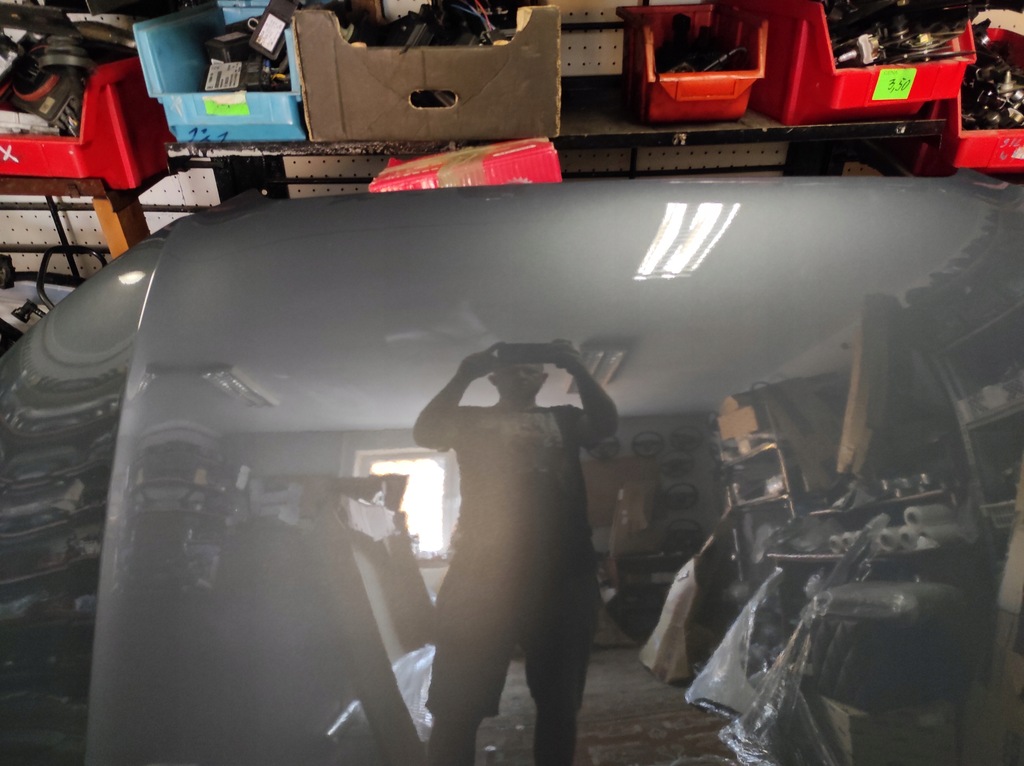 фото №8, Капот крышка двигателя audi a5 8t lift lx7p