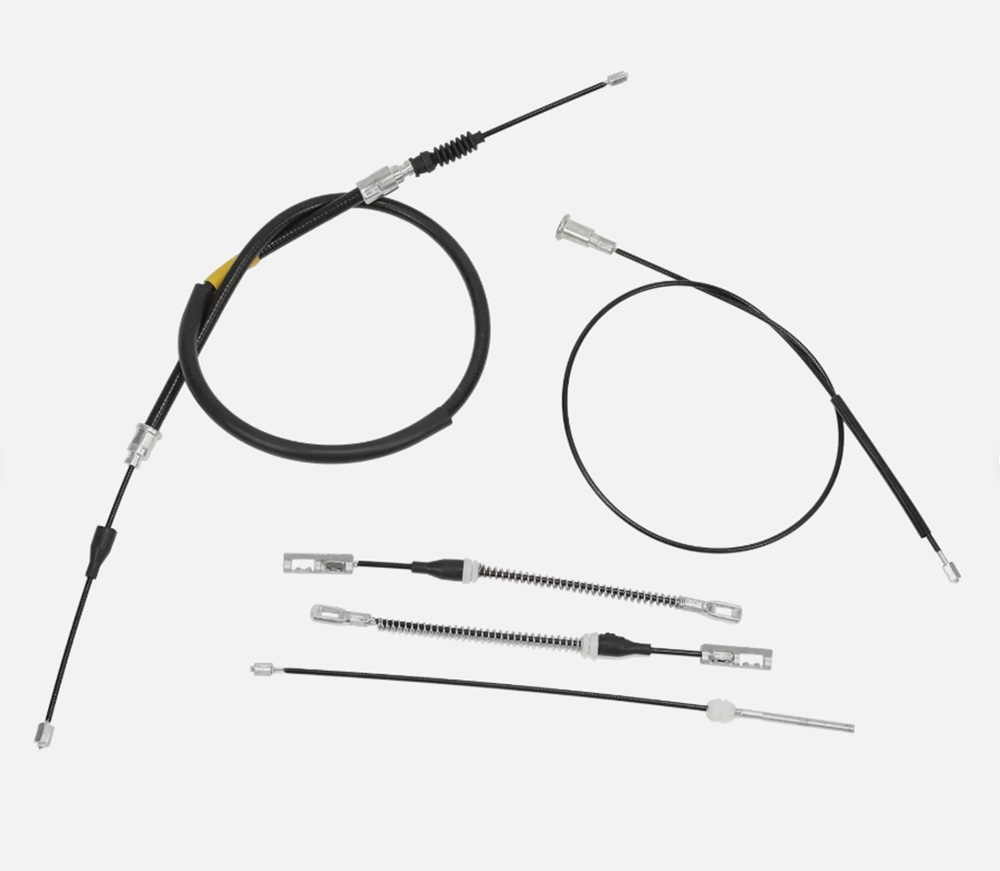 фото №15, 5x троси трос гальма ручного opel corsa c - гальма барабанні