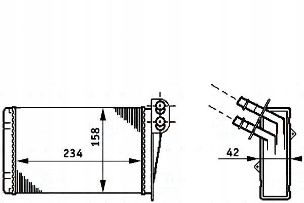 Купити Обігрівач renault clio 98- behr hella