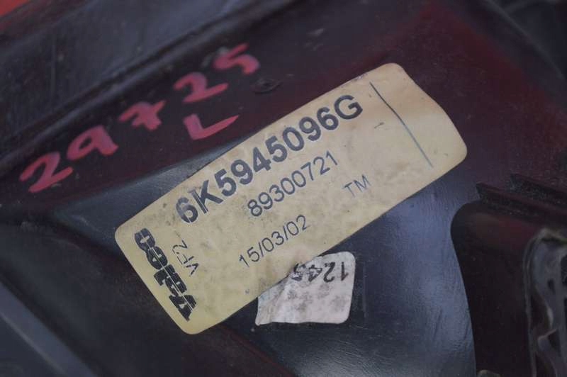 фото №7, Лампа права задня задня 6k5945096g seat cordoba 1 i sedan lift 99-03