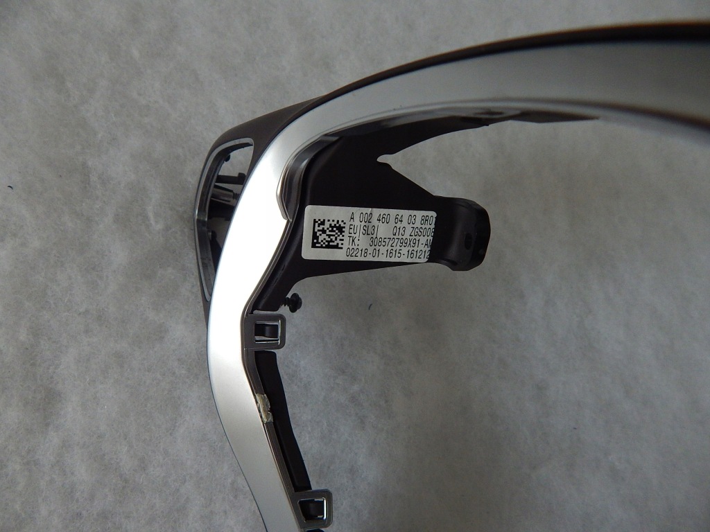 фото №7, Mercedes w447 w205 w213 w246 x253 w166 w177 - рамка накладка руля коричневый