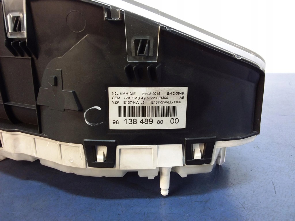 фото №4, Peugeot 208 i lift eu счетчик приборы 9813848980