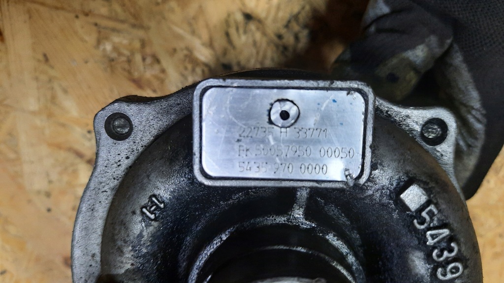 фото №5, Турбонагнітач renault laguna 1.9d 05r 54359700000