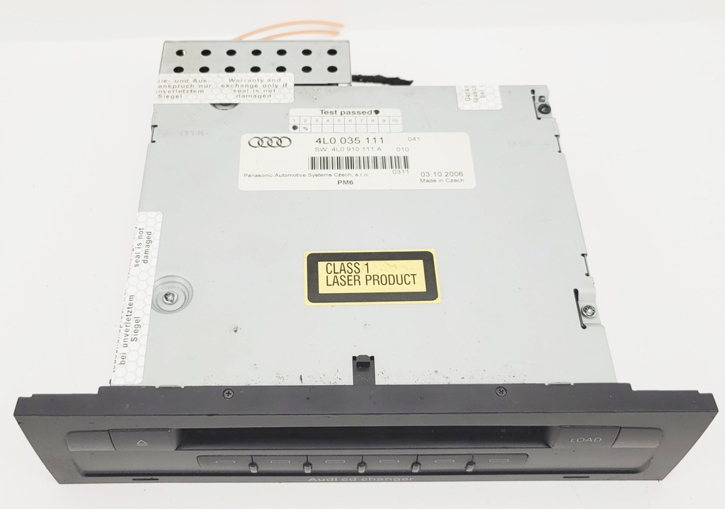 фото №6, Audi q7 i 4l zmianiarka 6 cd 2g 4l0035111