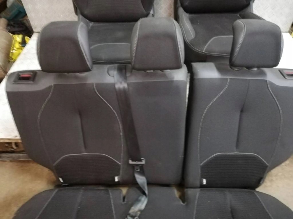 фото №7, Сиденья заднее сиденье ремни комплект citroen c3 ii lift