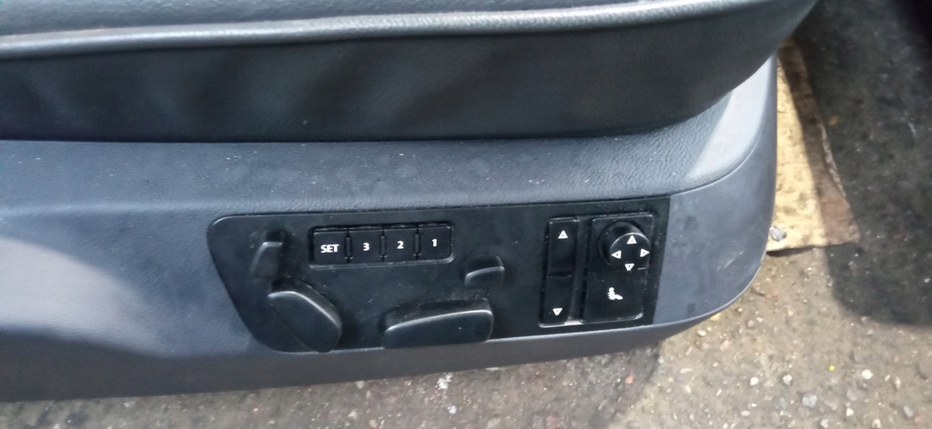 фото №6, Vw phaeton lift сидіння заднє сидіння оббивка шкіра підігрів