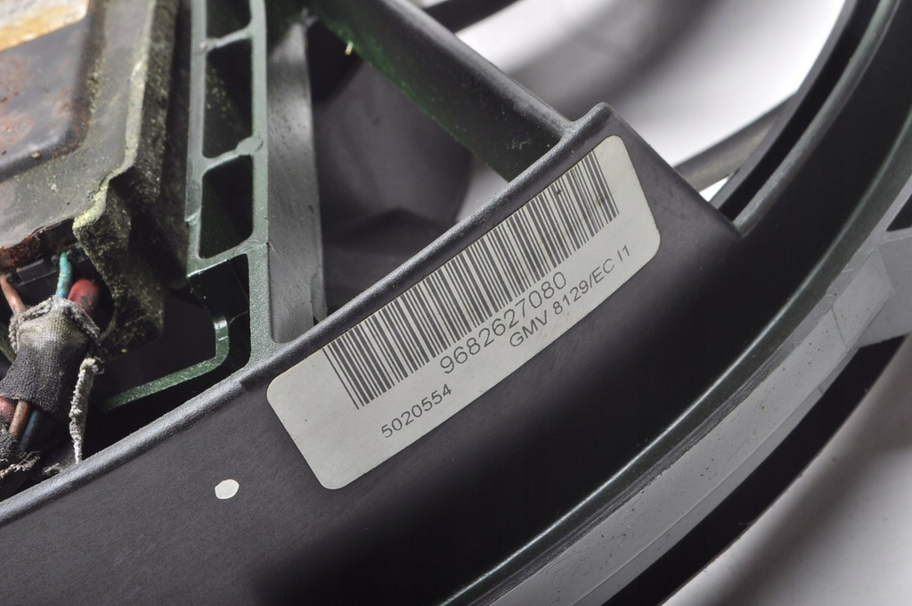 фото №6, Citroen c5 iii 2.2 hdi вентилятор радиатора правый 9682627080