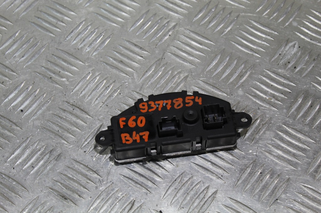 фото №1, Резистор вентилятор mini countryman f60 9377853