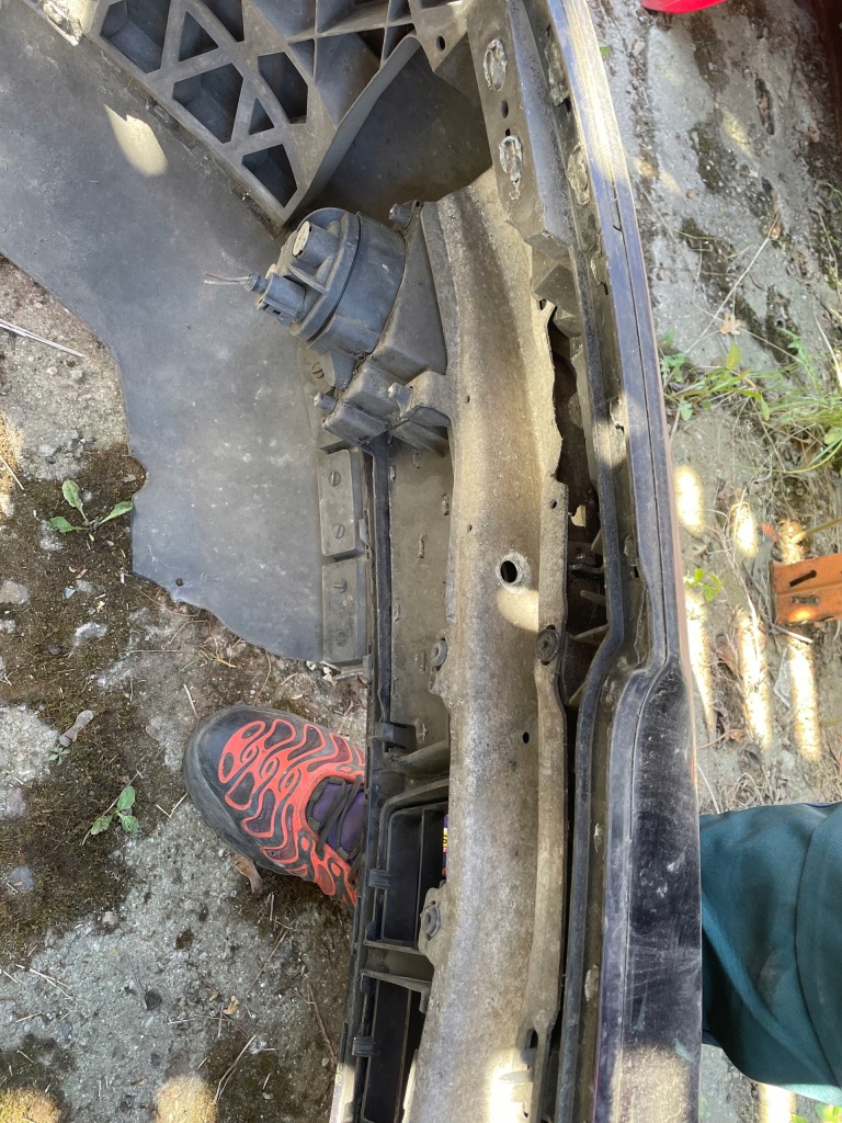 фото №8, Audi a4 b5 lift бампер перед передній bez нижній накладки