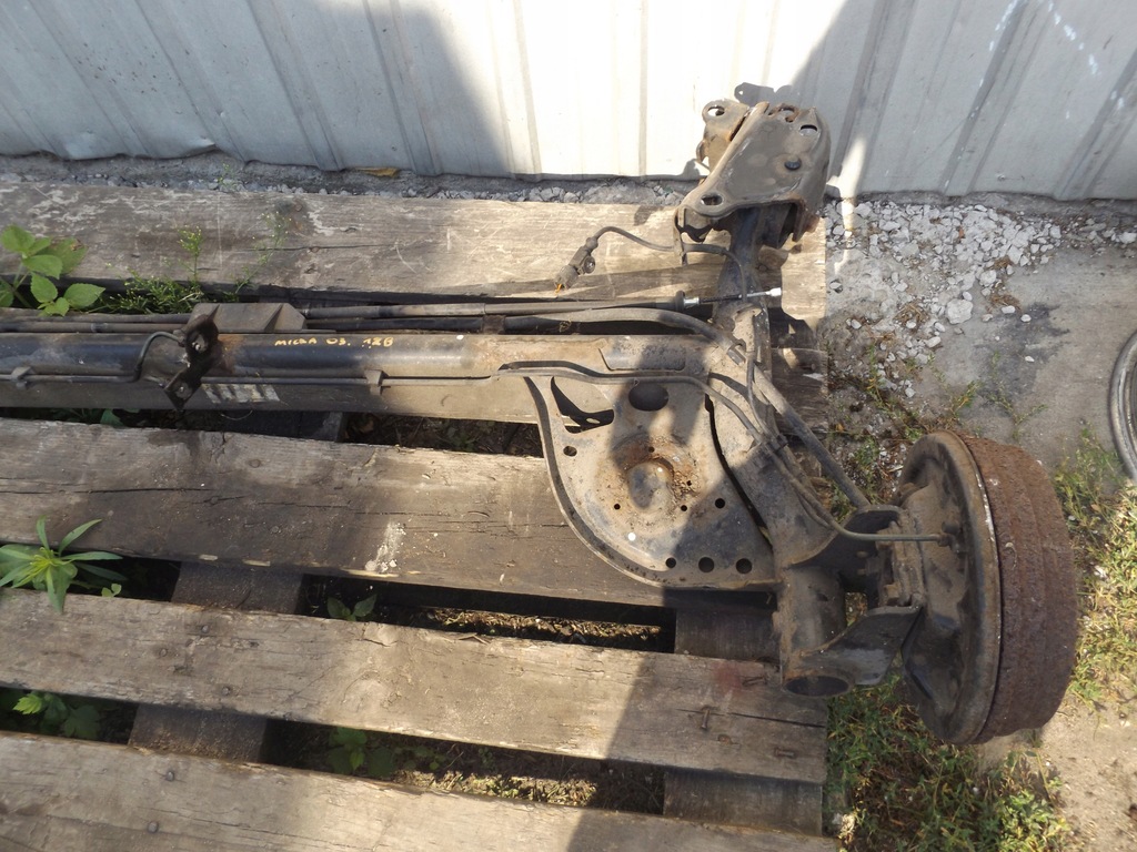 фото №3, Micra k12 балка oś задня