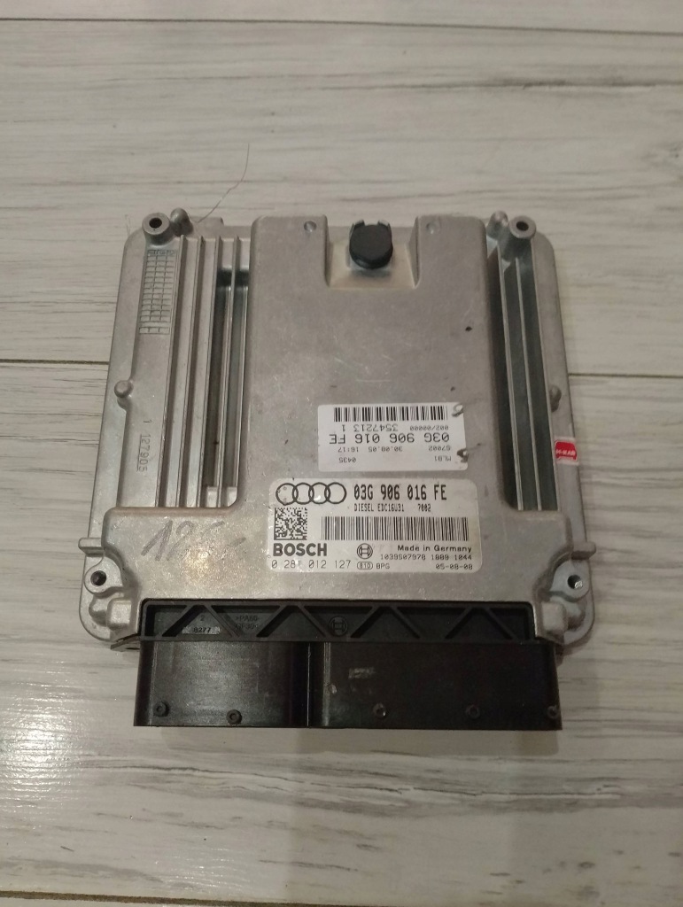 фото №1, Бортовий комп'ютер блок керування двигуна audi a4 1.9 tdi