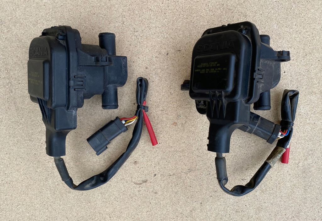 фото №1, Електроклапан обігрівача scania r 1793197