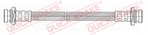 фото №2, Qb шланг гальмівний задня subaru justy 04-