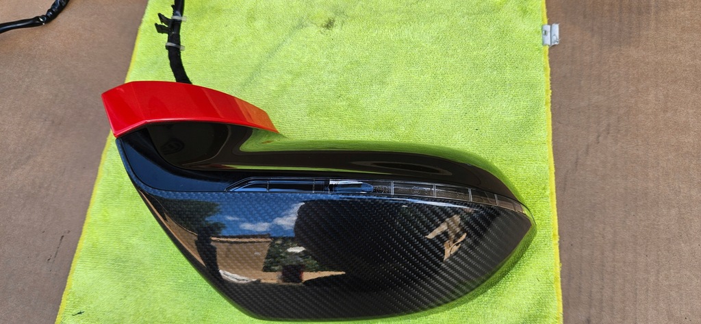 фото №11, Audi a7 s7 rs7 c7 4g lift performance зеркало зеркало правое левая карбон