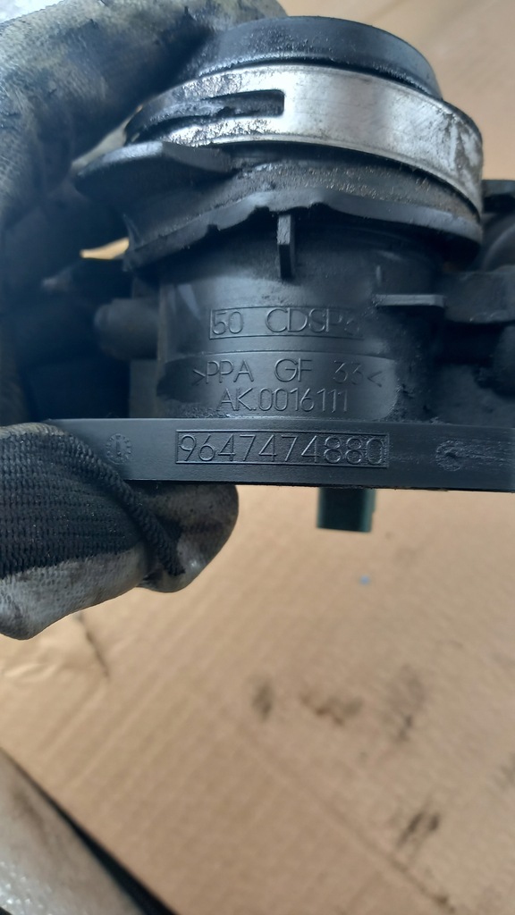 фото №4, Дроссельная заслонка volvo s40 04r 2.0hdi 9647474880