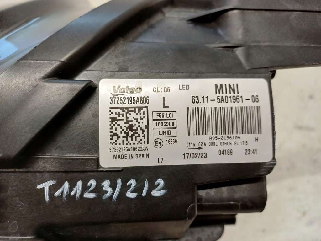 Mini cooper f56 lci рестайлинг  19- фара левая перед full led 5a01961 -06 Цена