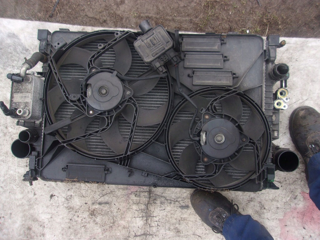 фото №2, Land rover freelander ii 2.2 td4 радіатор комплект