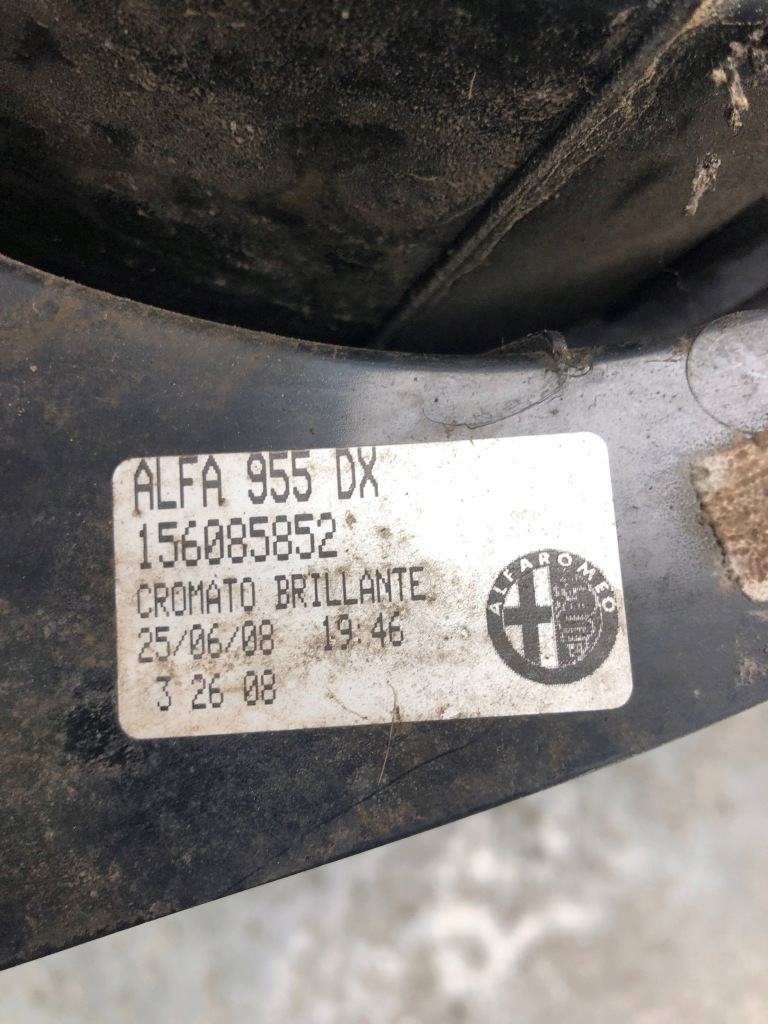 Лампа led правый задний  alfa romeo mito 156085852 Оригинал