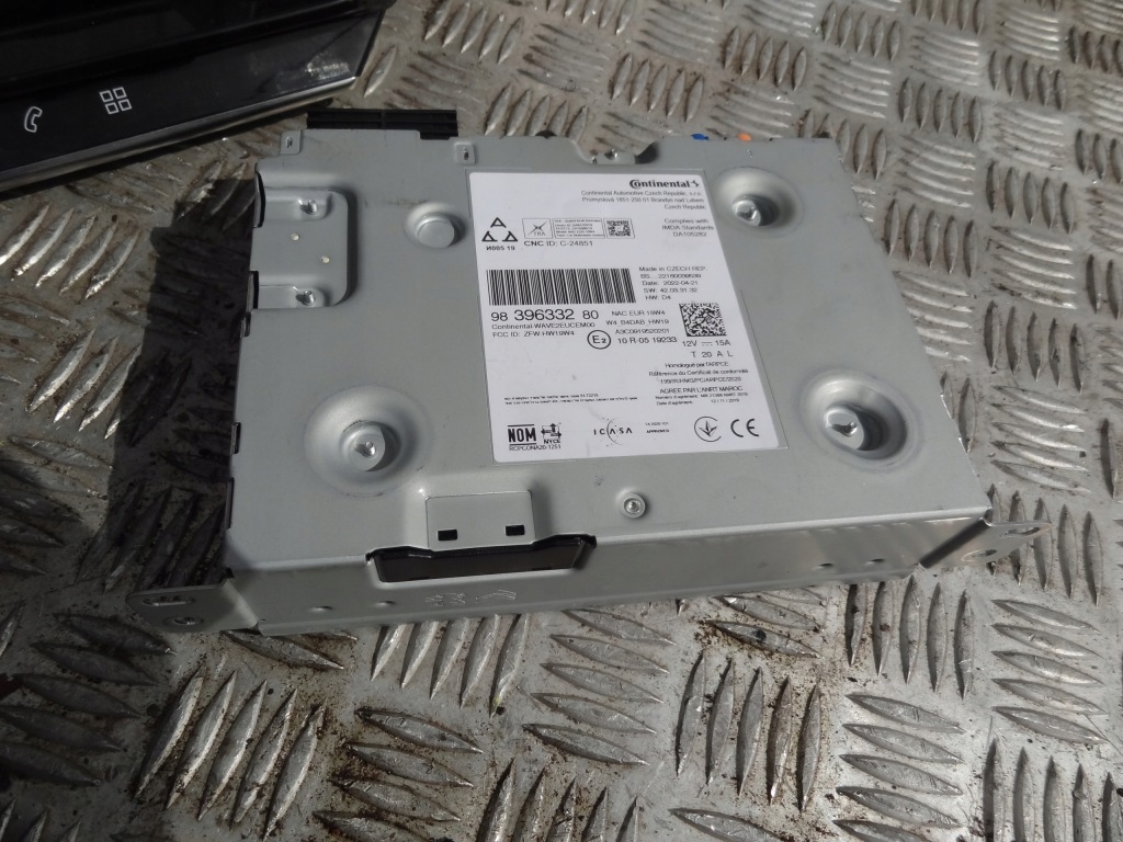 фото №3, Citroen c5 aircross 2022 радио навигация дисплей europa оригинал